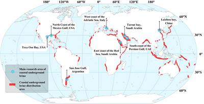 The two salinity peaks mode of marine salt supply to coastal underground brine during a single tidal cycle